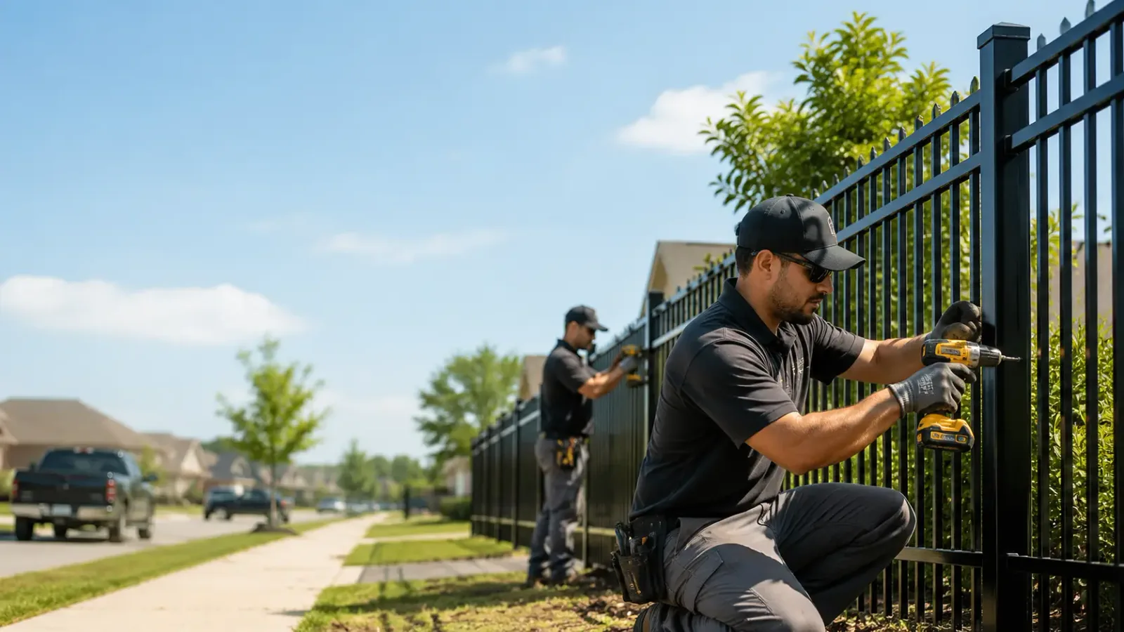 Metal Fence Installation in Suamico, WI